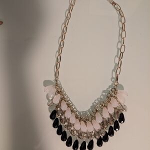Elegant Multi-Color Teardrop Necklace